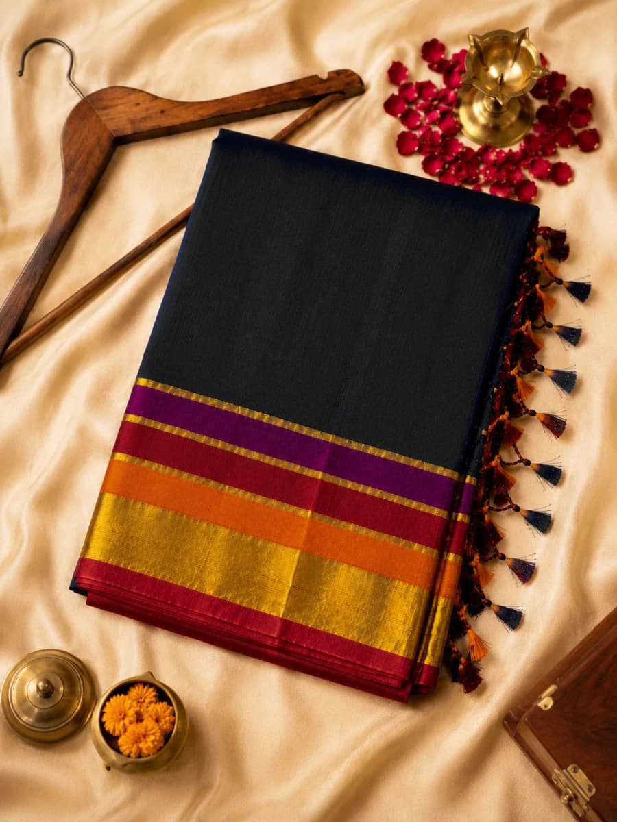 Blush Pink Sustainable Saree
